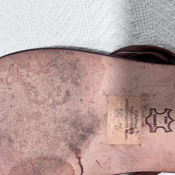 Sam Edelman Tan Strappy Sandals - Picture 5 of 5